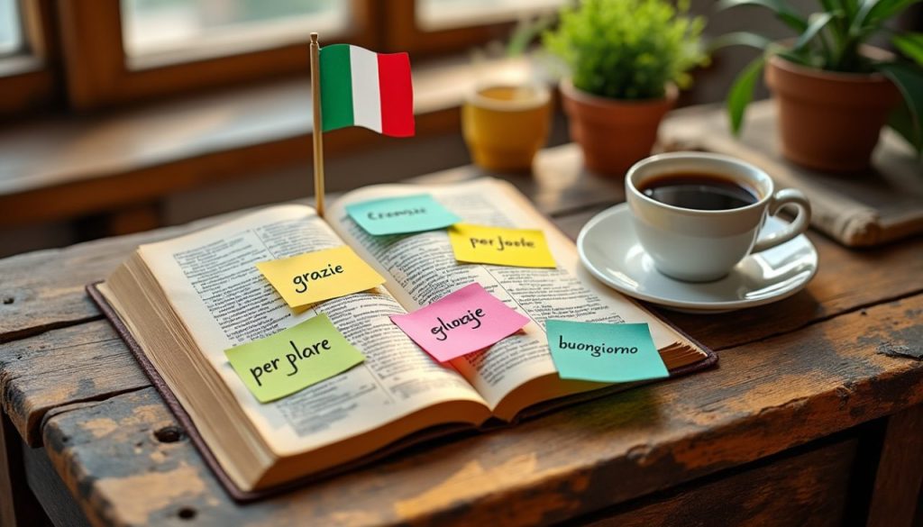découvrez les mots de base en italien à maîtriser pour enrichir votre vocabulaire et améliorer vos compétences linguistiques. idéal pour les débutants et ceux qui souhaitent renforcer leur connaissance de la langue italienne.