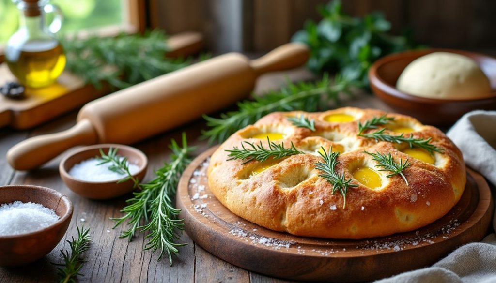 apprenez à préparer une focaccia savoureuse et moelleuse grâce à notre recette facile et rapide, idéale pour toutes les occasions.