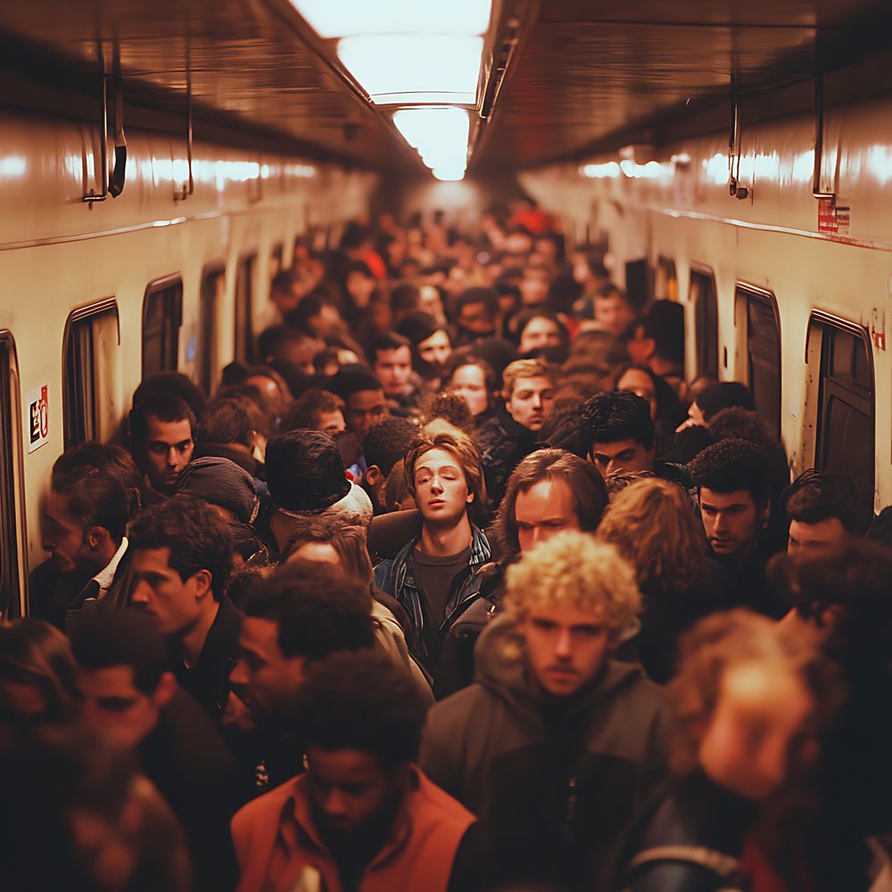 Quai bondé de la gare de La Spezia avec des touristes équipés de sacs à dos avant le départ vers les villages des Cinque Terre.