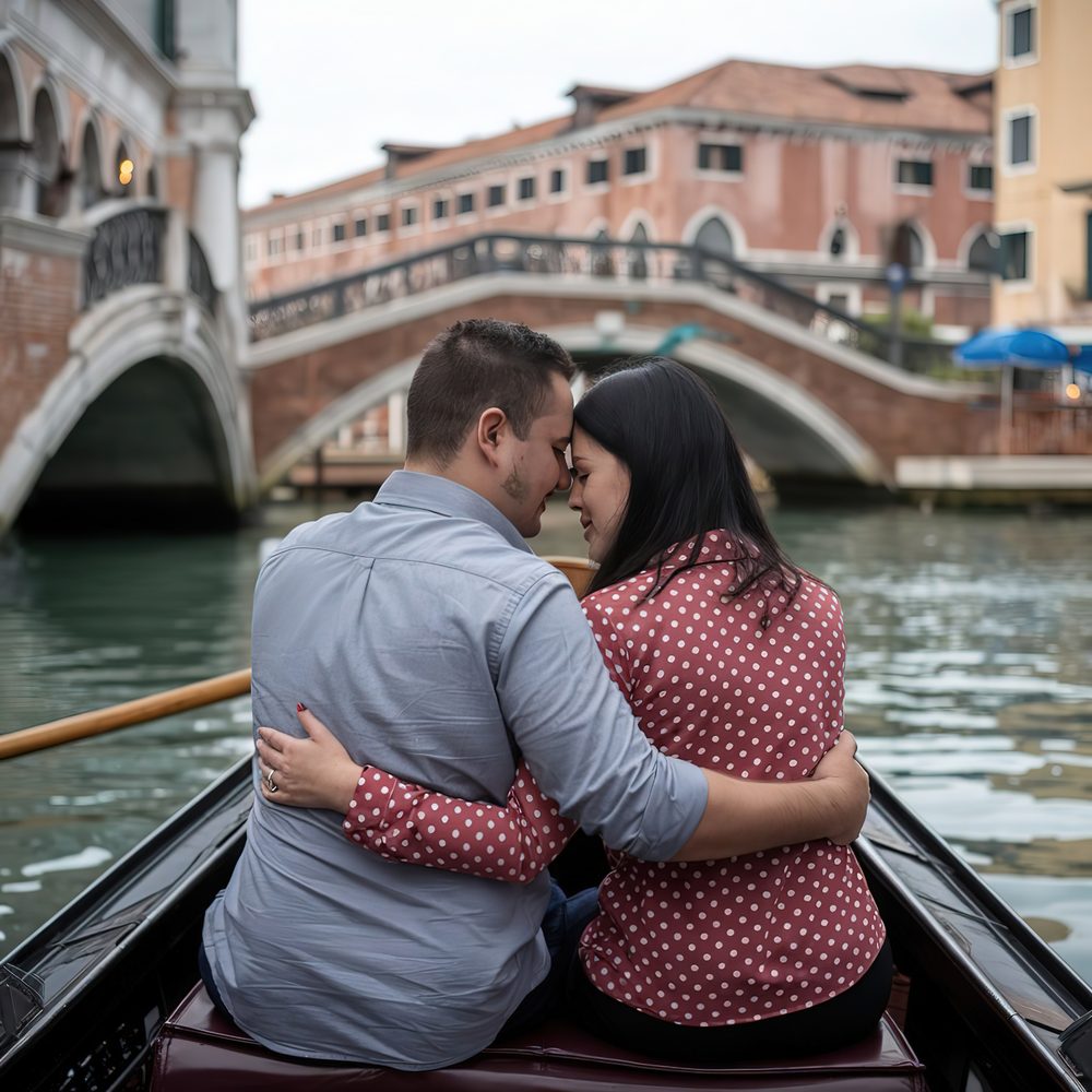 Balade romantique en bateau-bus sur le Grand Canal de Venise, une façon douce de découvrir la ville sans trop marcher.